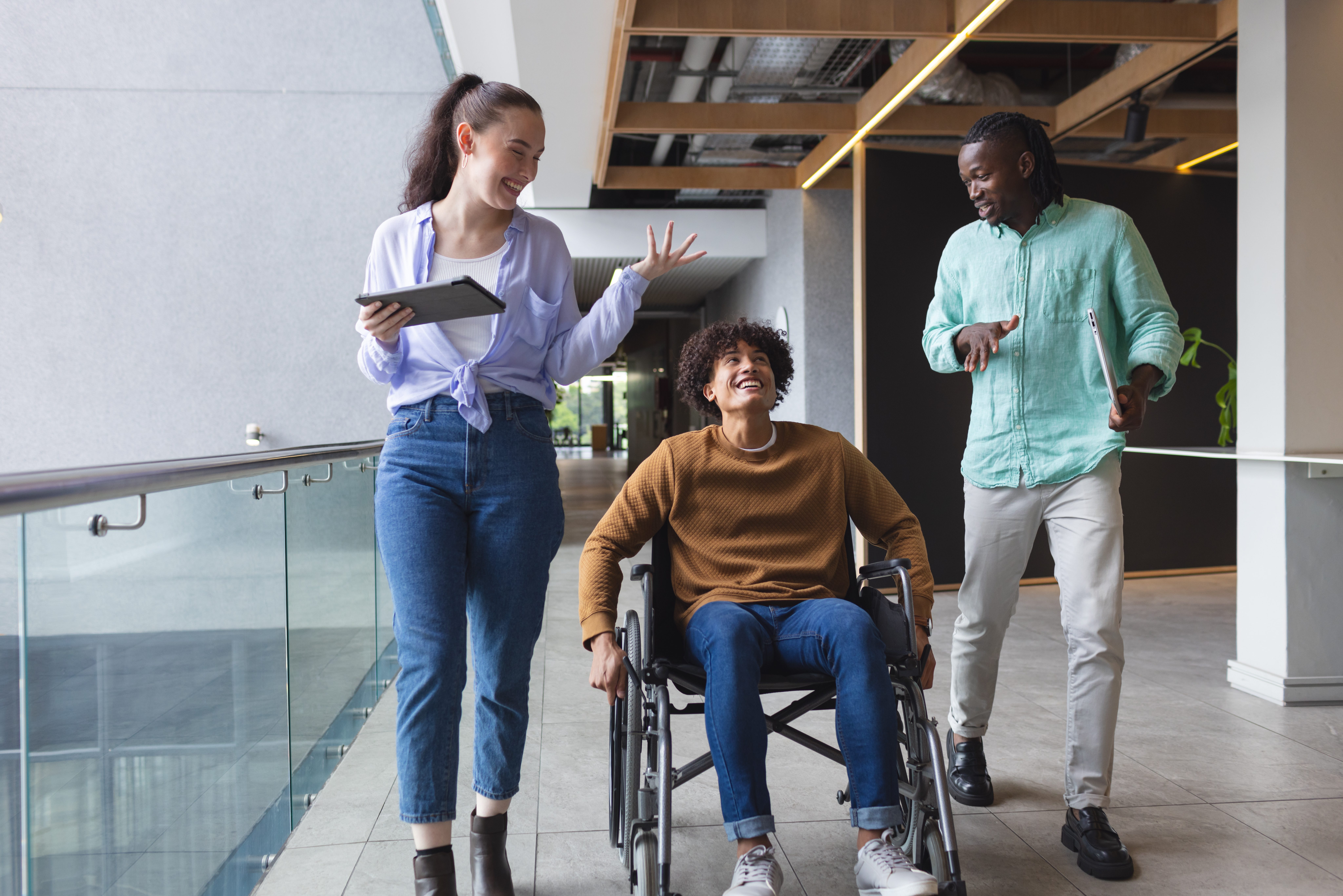 Equipe engajada em ações de impacto social